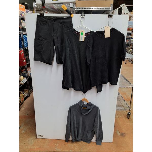 Shorts - Size 30, Longsleeves and T Shirts - Size L