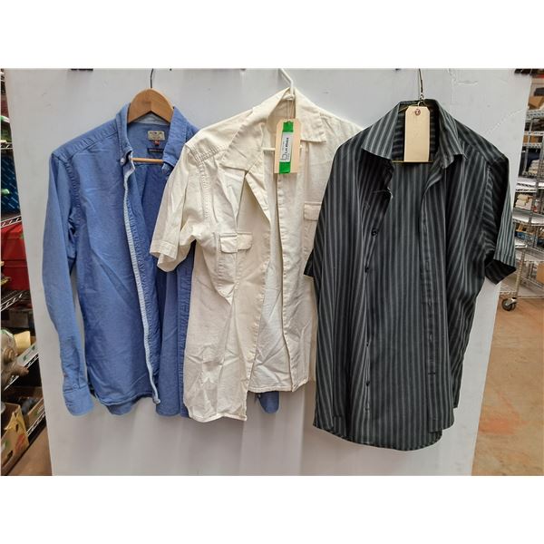 (3) Button Up Shirts - Size XL
