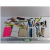 Image 1 : Various Office/School Supplies - Rulers, Sharpies, Key Chains and Notes