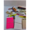 Image 2 : Various Office/School Supplies - Rulers, Sharpies, Key Chains and Notes