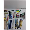 Image 5 : Various Office/School Supplies - Rulers, Sharpies, Key Chains and Notes