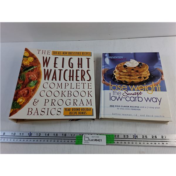 The Weight Watchers and The Low Carb Way Cookbooks