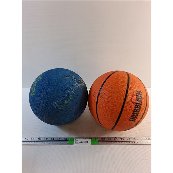 (2) Basketballs