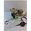 Image 2 : Tobacco Tins, Thermometer  and Collectibles