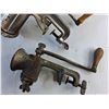 Image 3 : (2) Vintage Meat Grinders