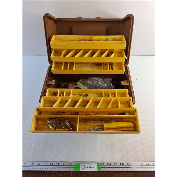 Tackle Box and Fish Hooks with Lures