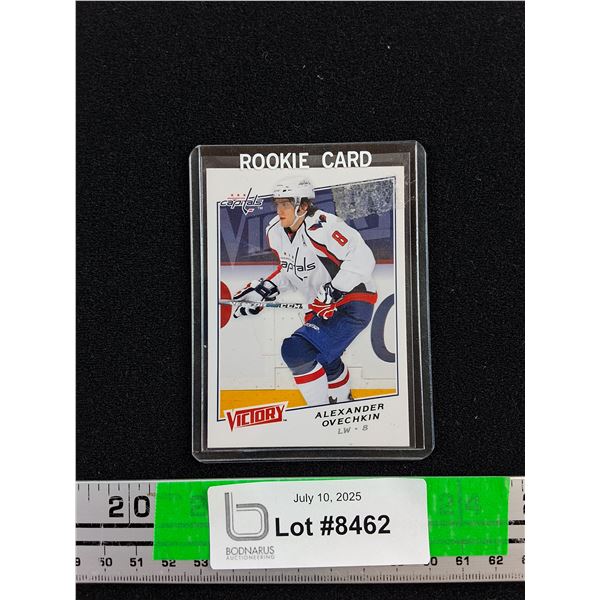 Victory Alexander Ovechkin Rookie Hockey Card - Authenticity Not Guaranteed