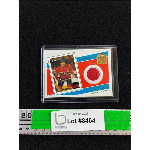 O Pee Chee Larry Robinson Montreal Canadians Hockey Card - Authenticity Not Guaranteed