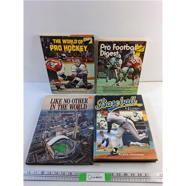 Sports Books - Baseball, The World of Pro Hockey and Like No Other in the World