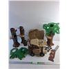 Image 1 : 1980's Star Wars Ewok Village Play Set