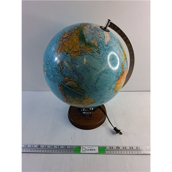 Light Up Globe 17" x 13", Tested