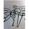 Image 3 : (2) Wired Plant Stands 13" x 12", Pickup Preferred