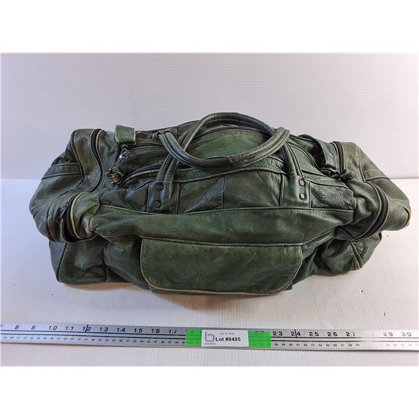 Leather Duffel Bag - As Is