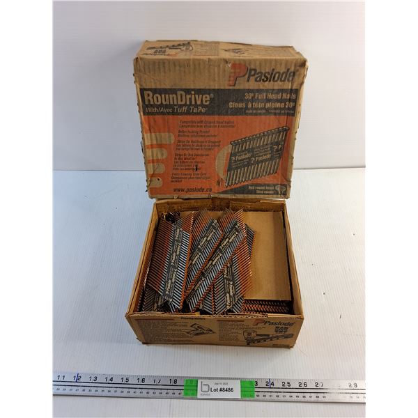 Paslode 30º Full Head Nails - Cannot Ship