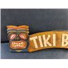 Image 2 : Tiki Bar Wall Sign 22" x 6"