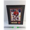 Image 1 : Martin Brodeur Gold Medal Champion Autographed Poster 16" x 13" and Shirt Pin - Cannot Authenticate