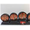 Image 2 : Canada Hockey Pucks with Puck Stand