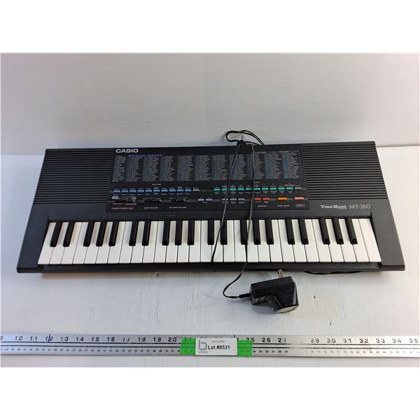 Casio ToneBank MT 260 Keyboard - As Is