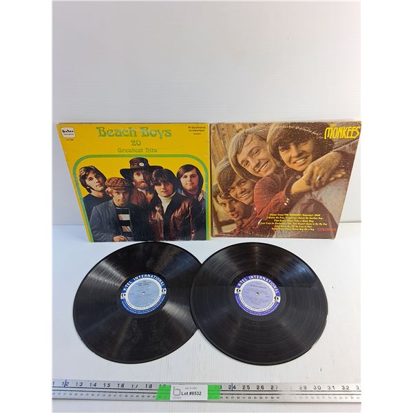Vinyl Records - Beach Boys, 28 Goofy Greats and The Monkees