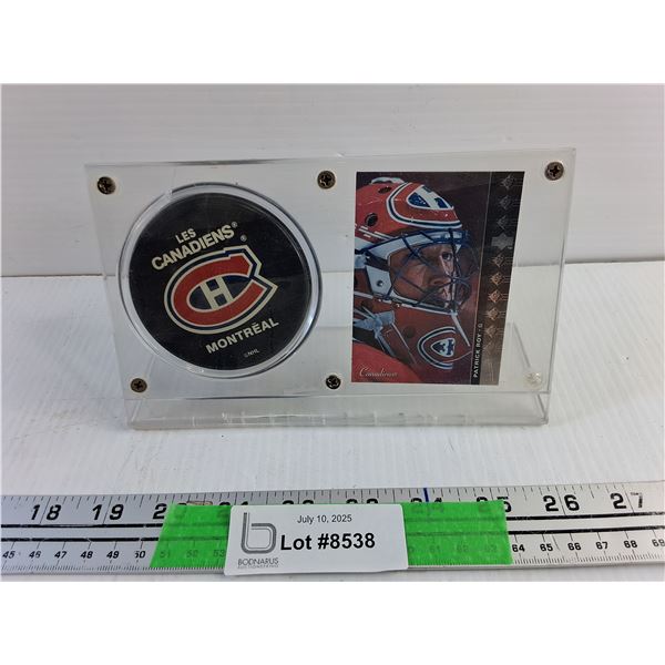 Montreal Canadians Hockey Puck 