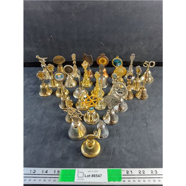Various Souvenir Bells