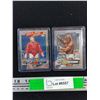 Image 1 : Topps Chrome Wrestlemania Cards - Nikolai Volkoff and Hulk Hogan - Authenticity Not Guaranteed