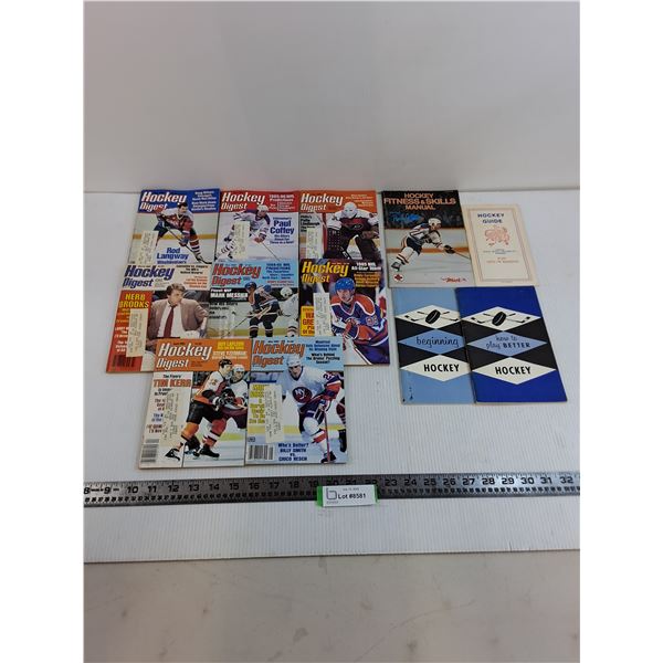 (12) Hockey Magazines (Hockey Digest, Hockey Skills)