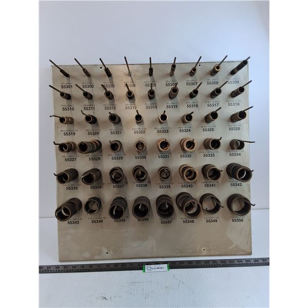 Display Board with Assorted Bearings - 2' x 2' - Pickup Only