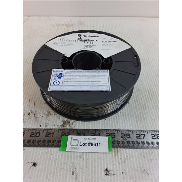 Spool of Air Liquide/Blueshield LA T-14 Self-Shielded Flux Core Wire - Pickup Only