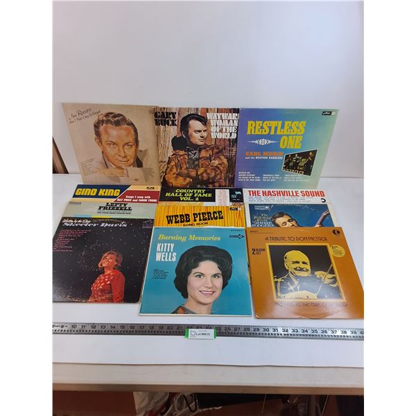 (12) Mostly Vintage Records (Don Messer, Jim Reeves, Gino King)