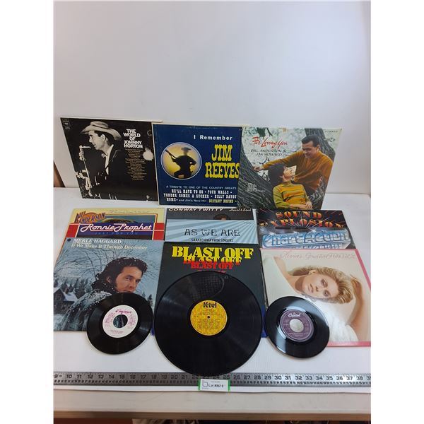 (15) Mostly Vintage Records (Conway Twitty, Johnny Horton, Ronnie Prophet)