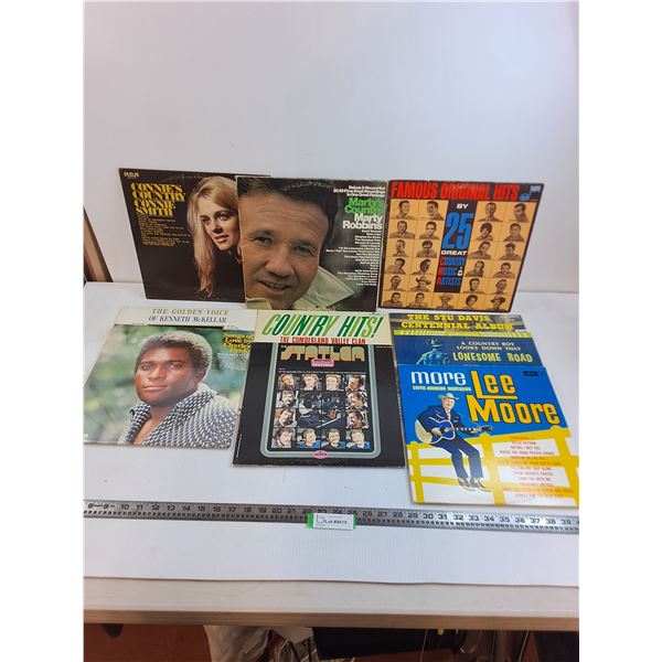 (10) Mostly Vintage Records (Connie Smith, 25 Greats, Charley Pride)