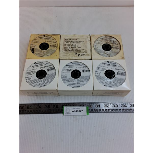 (6) Spools of Assorted Wire