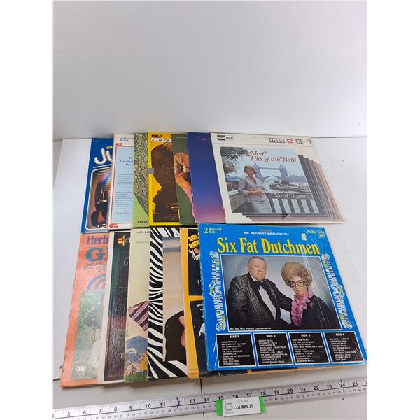 (13) Records - Donna Fargo, Chet Atkins, Six Fat Dutchmen, Misc