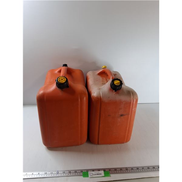 (2) Gas Cans - 6 Gallons - As Is - PICK UP