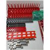 Image 2 : Assorted - (6) Socket Holders, (2) Wrench Set Holders, Socket Tray, Misc