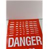 Image 2 : (10) Danger Signs - 22'' x 17'' As Is