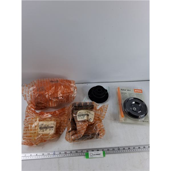 Assorted - STIHL Shroud, STIHL Air Filter, STIHL Filter Housing, Misc - As Is