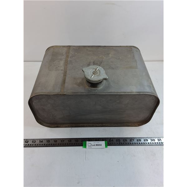 Snowmobile Empty Gas Tank - 16.5x10.5x9"