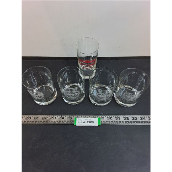 (5) Massey Ferguson Glasses