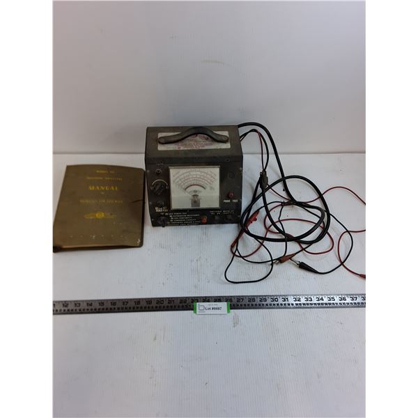 Merc-o-tronic Ignition Analyzer with Manual - No Power Detected - As is