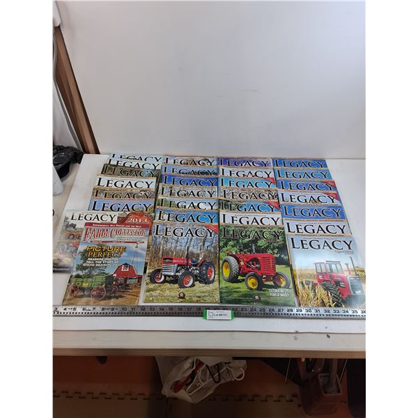 (29) Farm Implements Magazines 2010's-20's (Legacy, Farm Collector)