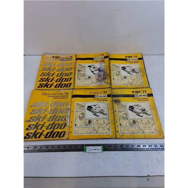 (6) Snowmobile Shop Manuals - 1977-78