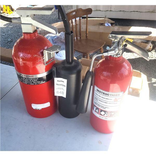 Pyrene C02 Fire Hydrants B