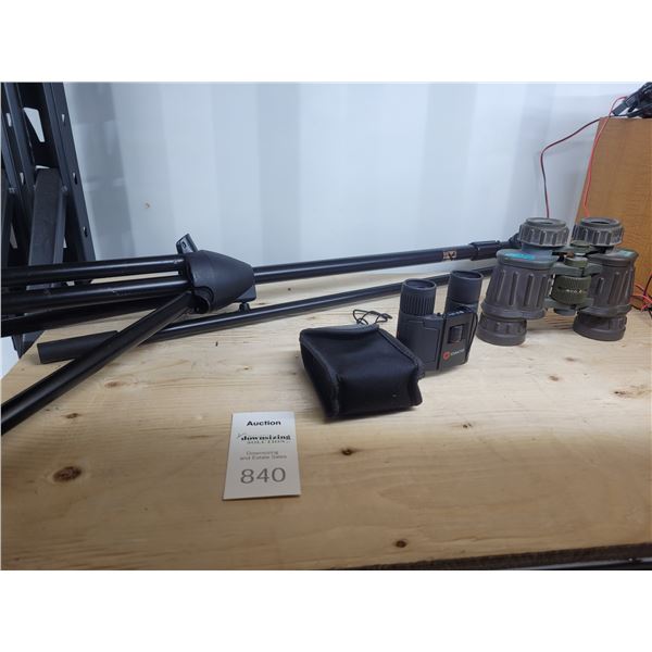 Yorkville Tripod & Binoculars A