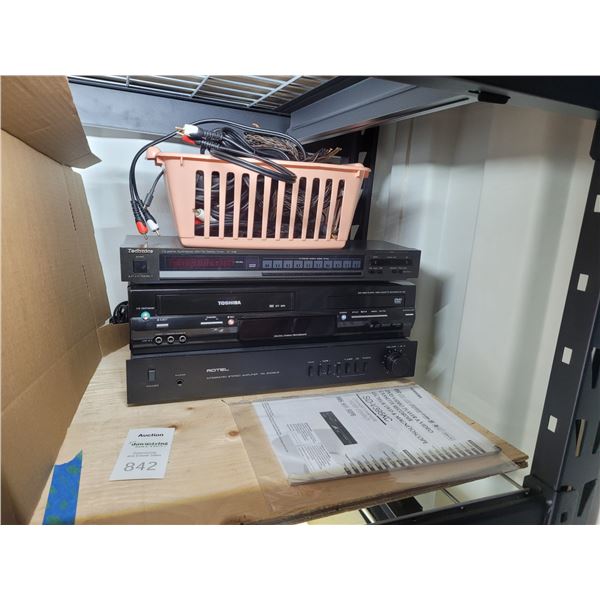 Rotel - Toshiba - Technics A