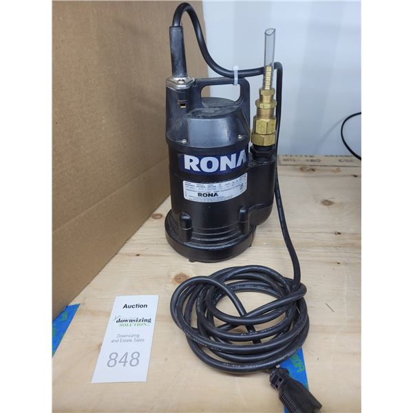 Rona Sump Pump A