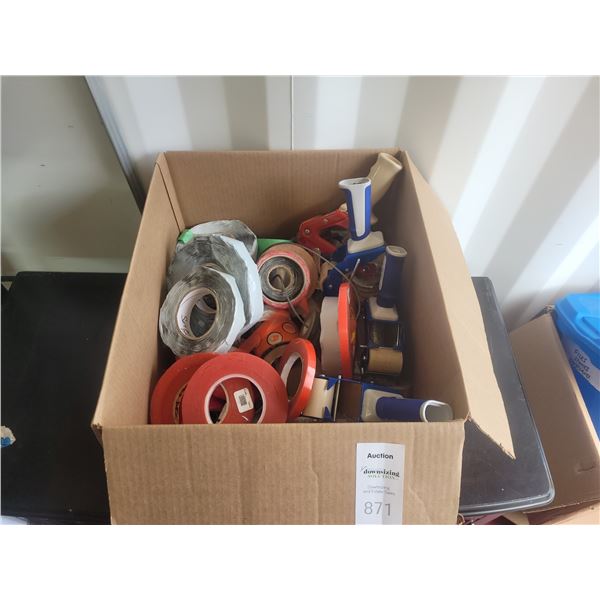 Box of Various Tapes B