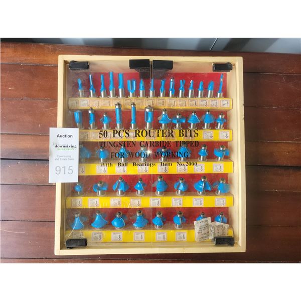 50 PCS Router Bits B