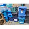 Image 8 : Assortment of Stroage Containers & Crates. B